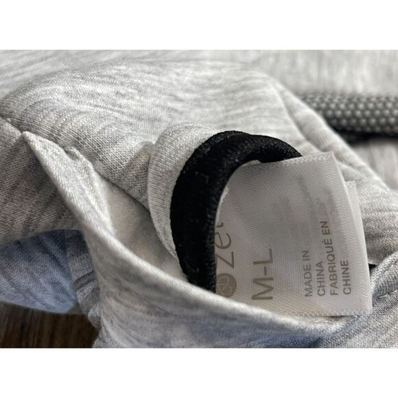 Zella 360 Reflective Grip Palm Running Tech Gloves In Light Gray Sz M/L New - Picture 6 of 6